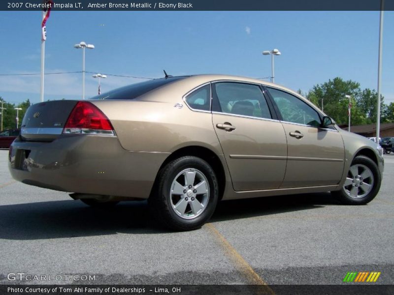 Amber Bronze Metallic / Ebony Black 2007 Chevrolet Impala LT