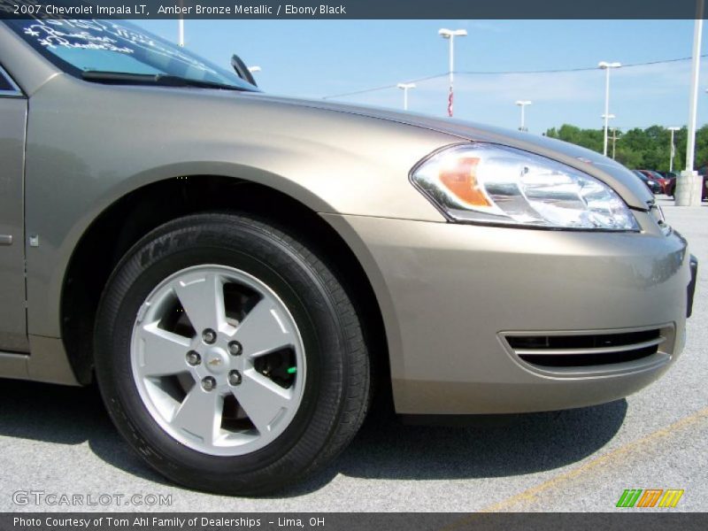 Amber Bronze Metallic / Ebony Black 2007 Chevrolet Impala LT