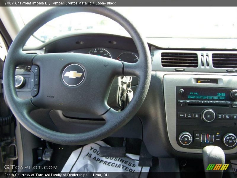 Amber Bronze Metallic / Ebony Black 2007 Chevrolet Impala LT
