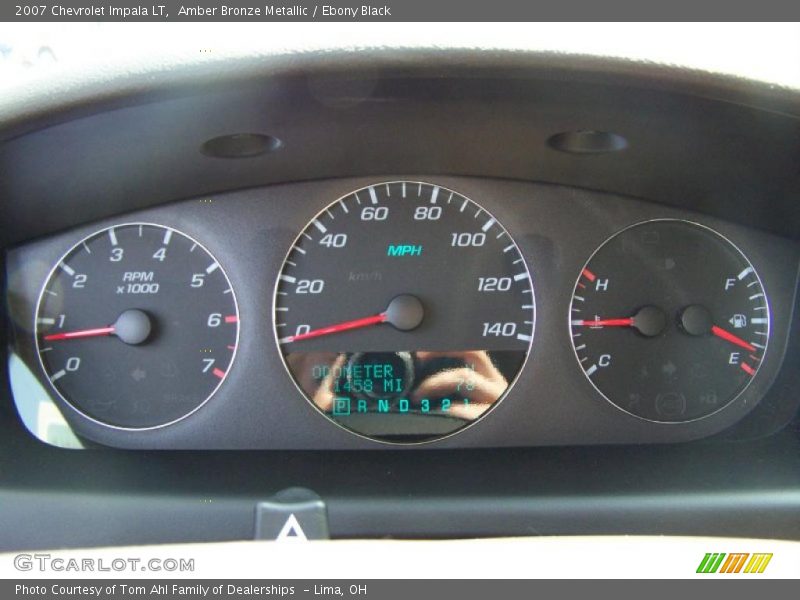 Amber Bronze Metallic / Ebony Black 2007 Chevrolet Impala LT