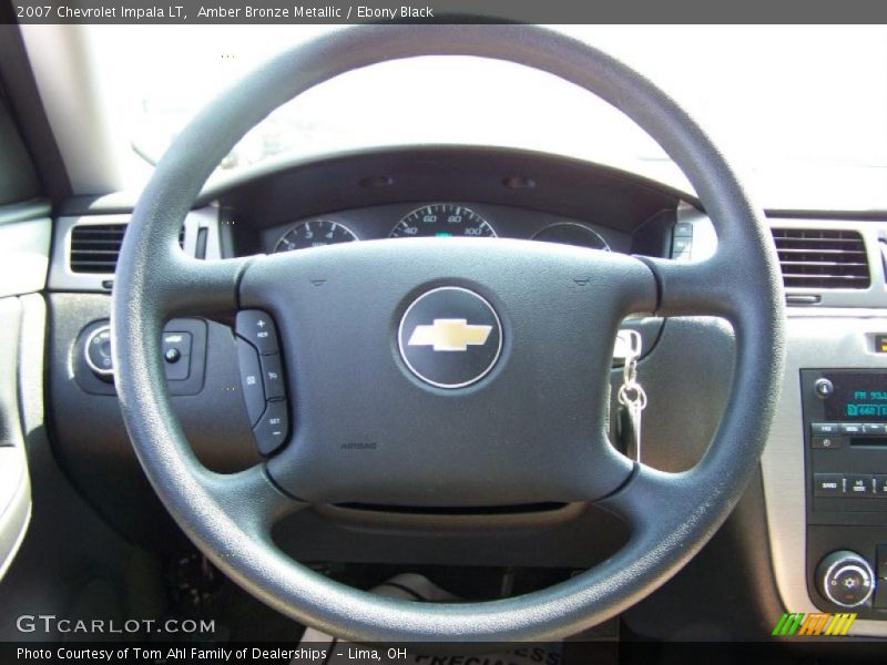 Amber Bronze Metallic / Ebony Black 2007 Chevrolet Impala LT