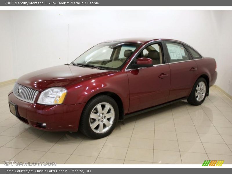 Merlot Metallic / Pebble 2006 Mercury Montego Luxury