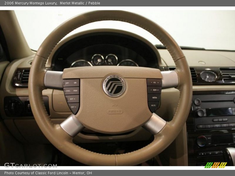 Merlot Metallic / Pebble 2006 Mercury Montego Luxury