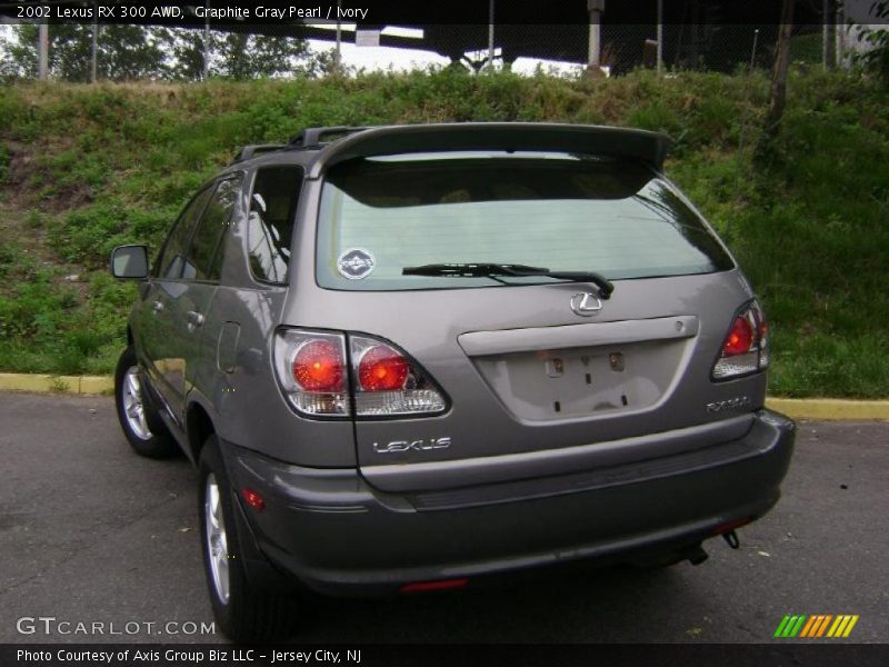 Graphite Gray Pearl / Ivory 2002 Lexus RX 300 AWD
