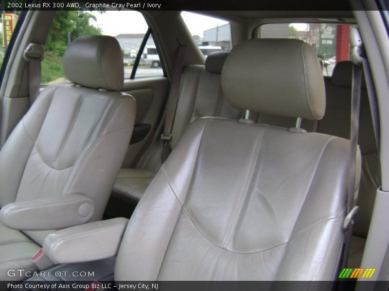 Graphite Gray Pearl / Ivory 2002 Lexus RX 300 AWD
