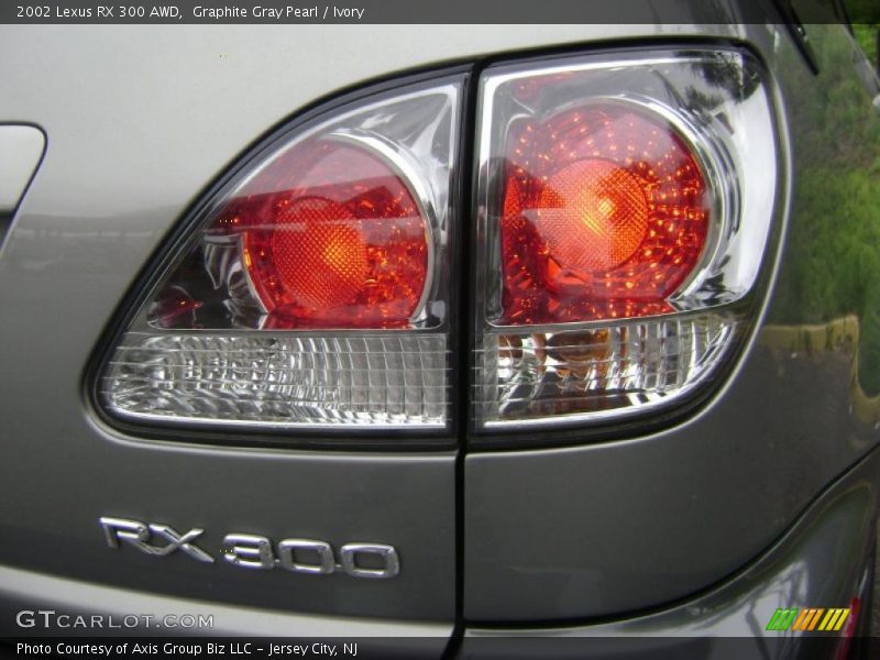Graphite Gray Pearl / Ivory 2002 Lexus RX 300 AWD