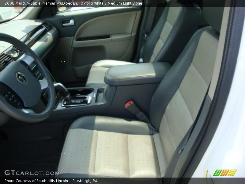 Oxford White / Medium Light Stone 2008 Mercury Sable Premier AWD Sedan