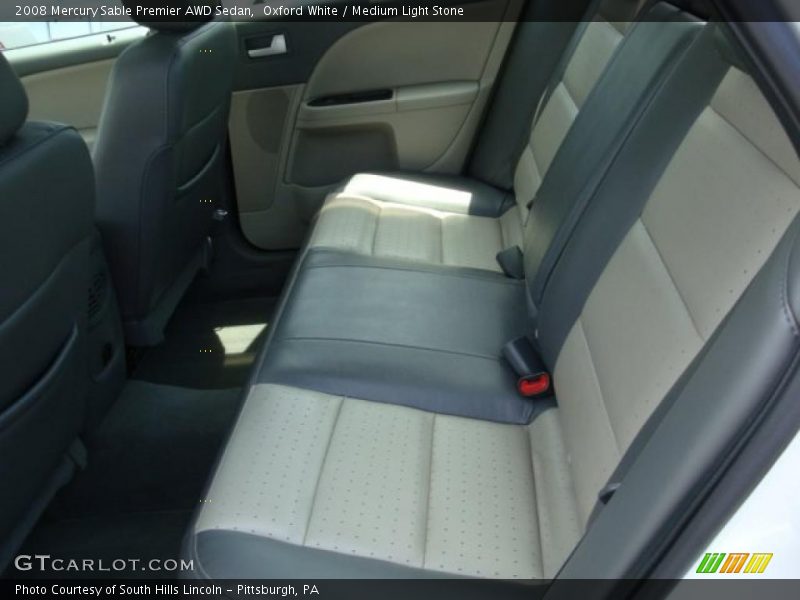Oxford White / Medium Light Stone 2008 Mercury Sable Premier AWD Sedan