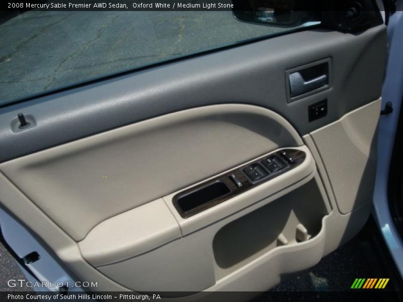 Oxford White / Medium Light Stone 2008 Mercury Sable Premier AWD Sedan