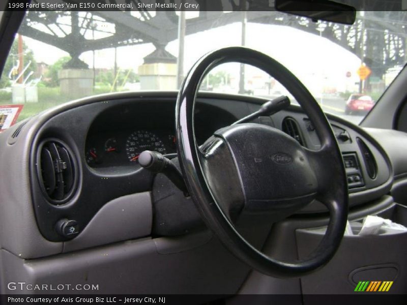 Silver Metallic / Grey 1998 Ford E Series Van E150 Commercial