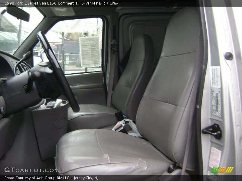 Silver Metallic / Grey 1998 Ford E Series Van E150 Commercial