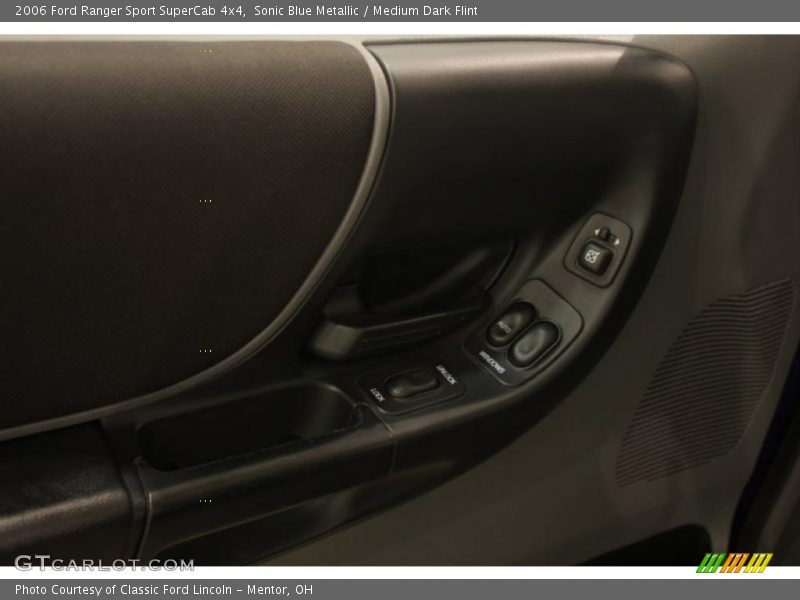 Sonic Blue Metallic / Medium Dark Flint 2006 Ford Ranger Sport SuperCab 4x4