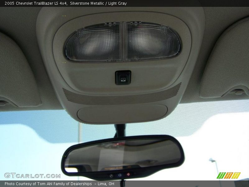 Silverstone Metallic / Light Gray 2005 Chevrolet TrailBlazer LS 4x4