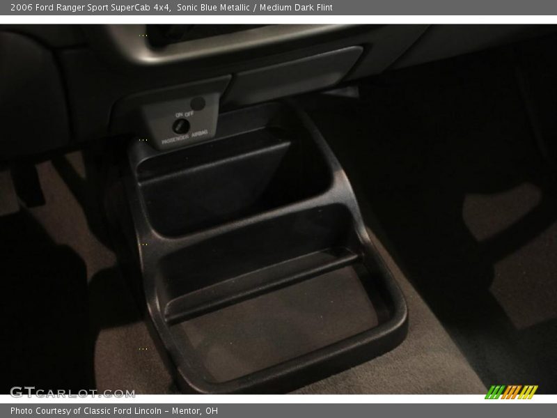 Sonic Blue Metallic / Medium Dark Flint 2006 Ford Ranger Sport SuperCab 4x4
