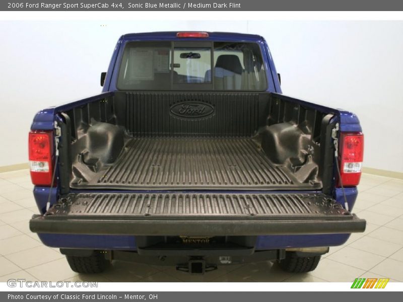 Sonic Blue Metallic / Medium Dark Flint 2006 Ford Ranger Sport SuperCab 4x4