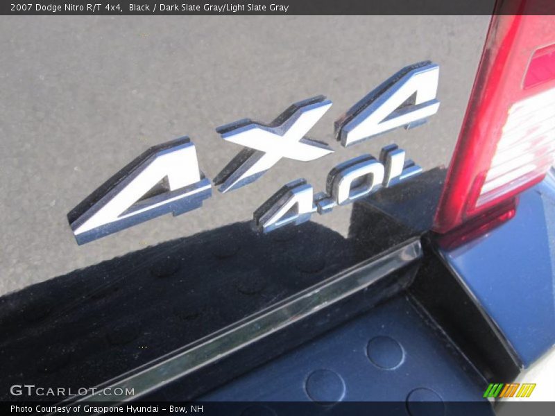 Black / Dark Slate Gray/Light Slate Gray 2007 Dodge Nitro R/T 4x4