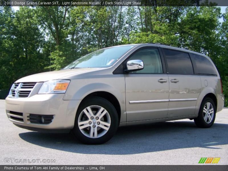 Light Sandstone Metallic / Dark Slate/Light Shale 2008 Dodge Grand Caravan SXT