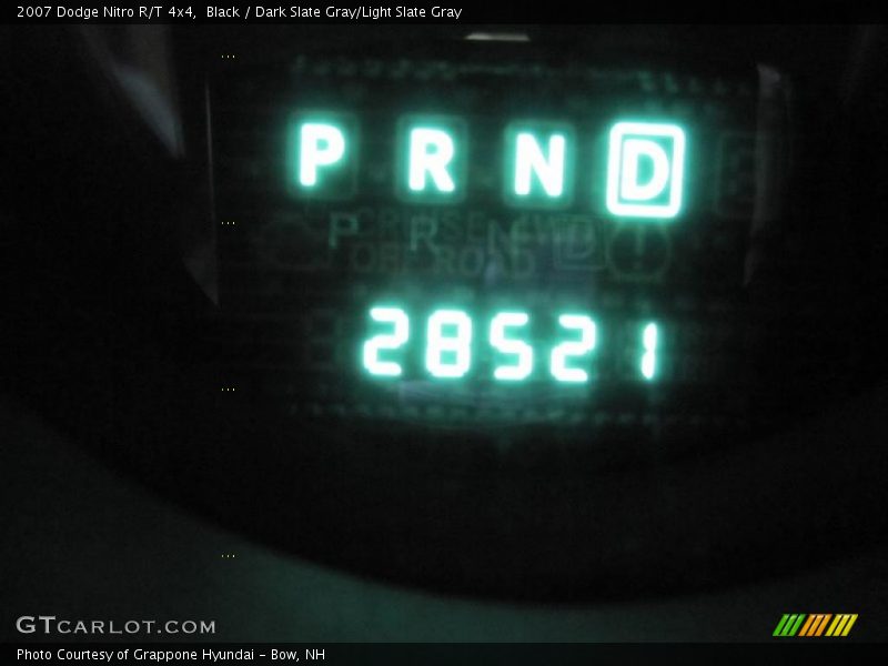 Black / Dark Slate Gray/Light Slate Gray 2007 Dodge Nitro R/T 4x4