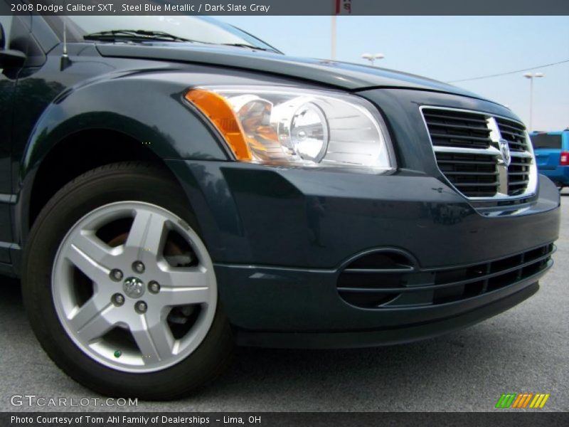 Steel Blue Metallic / Dark Slate Gray 2008 Dodge Caliber SXT
