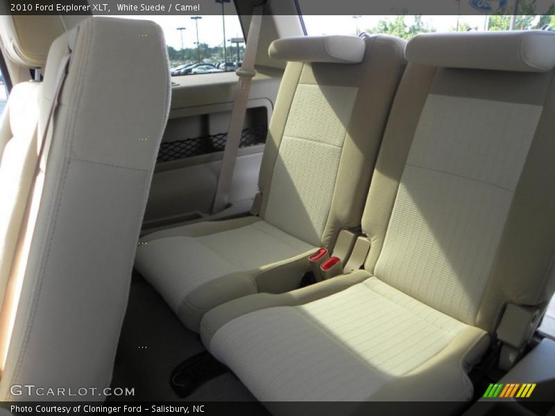 White Suede / Camel 2010 Ford Explorer XLT