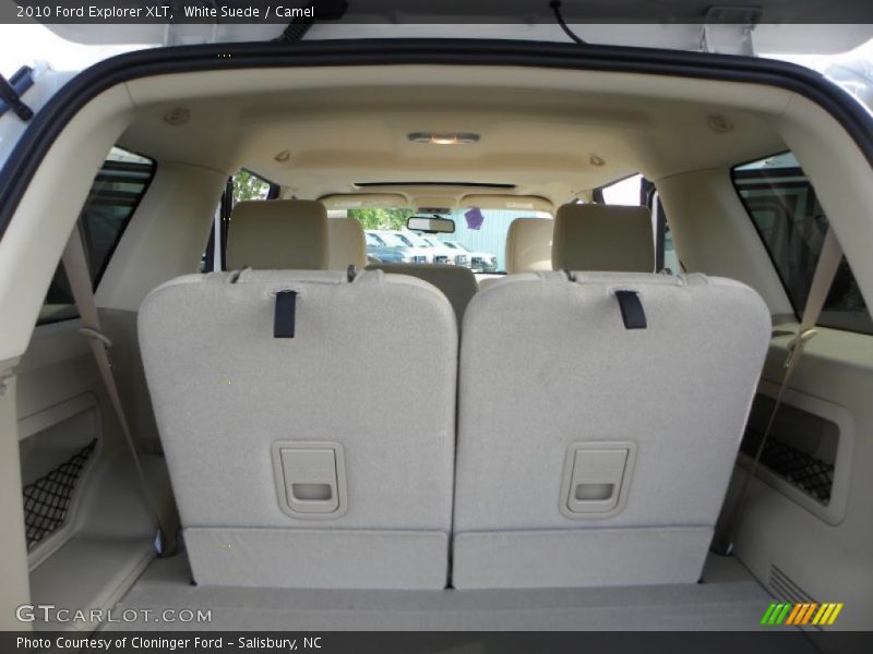 White Suede / Camel 2010 Ford Explorer XLT