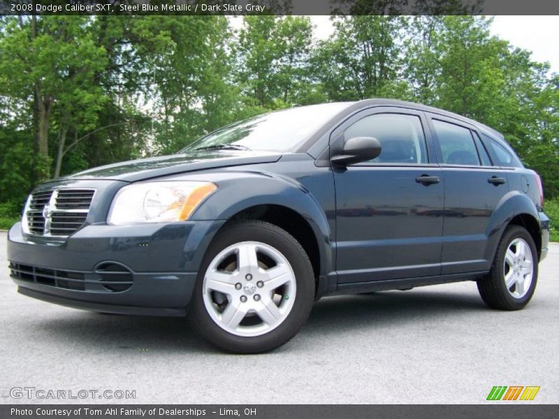 Steel Blue Metallic / Dark Slate Gray 2008 Dodge Caliber SXT