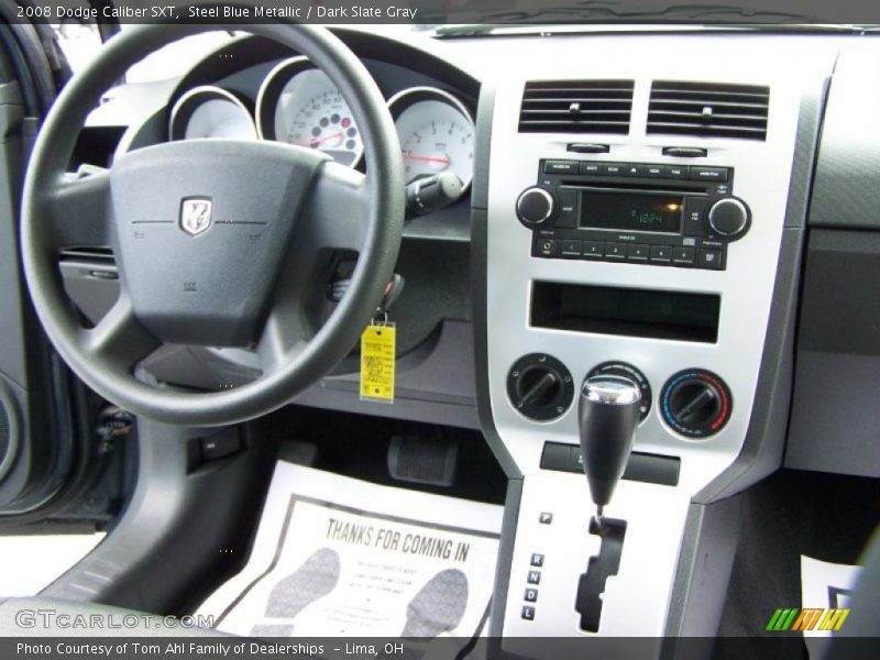 Steel Blue Metallic / Dark Slate Gray 2008 Dodge Caliber SXT