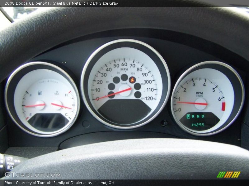 Steel Blue Metallic / Dark Slate Gray 2008 Dodge Caliber SXT