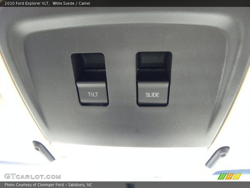 White Suede / Camel 2010 Ford Explorer XLT