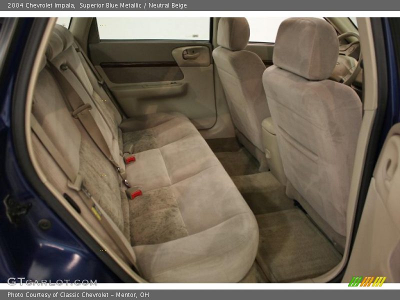 Superior Blue Metallic / Neutral Beige 2004 Chevrolet Impala