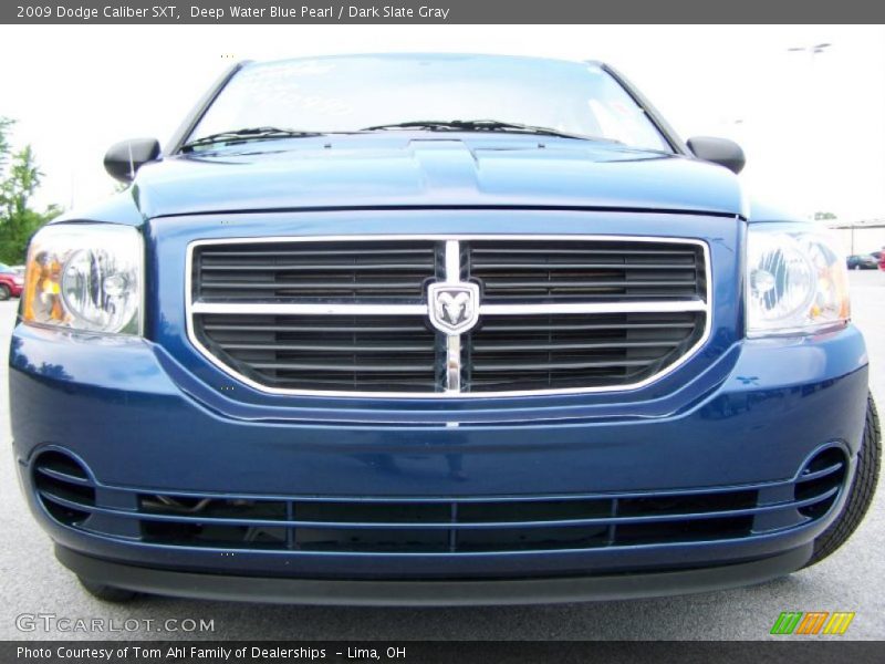 Deep Water Blue Pearl / Dark Slate Gray 2009 Dodge Caliber SXT