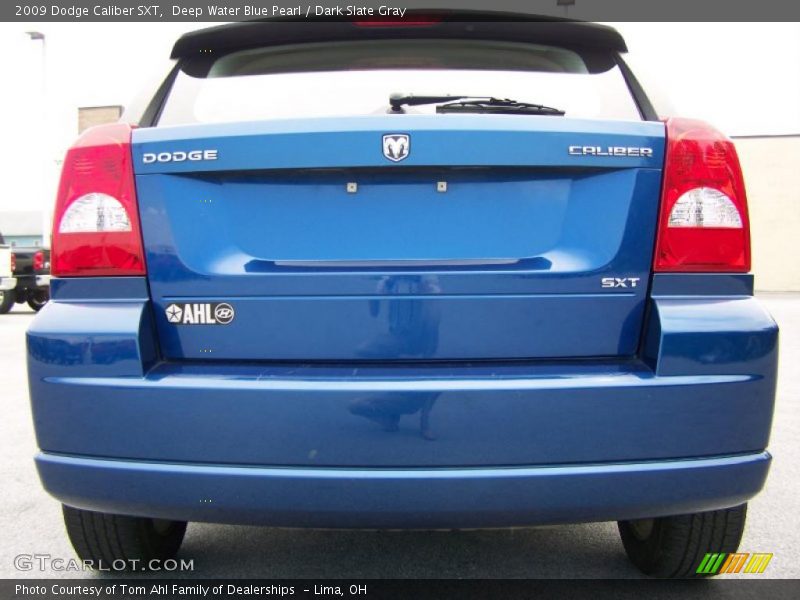 Deep Water Blue Pearl / Dark Slate Gray 2009 Dodge Caliber SXT