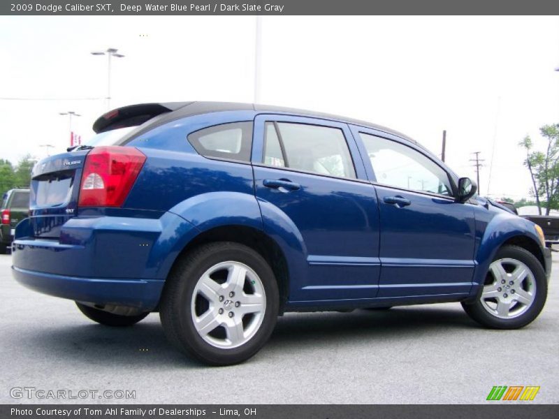 Deep Water Blue Pearl / Dark Slate Gray 2009 Dodge Caliber SXT