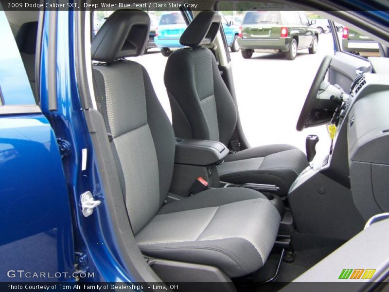 Deep Water Blue Pearl / Dark Slate Gray 2009 Dodge Caliber SXT
