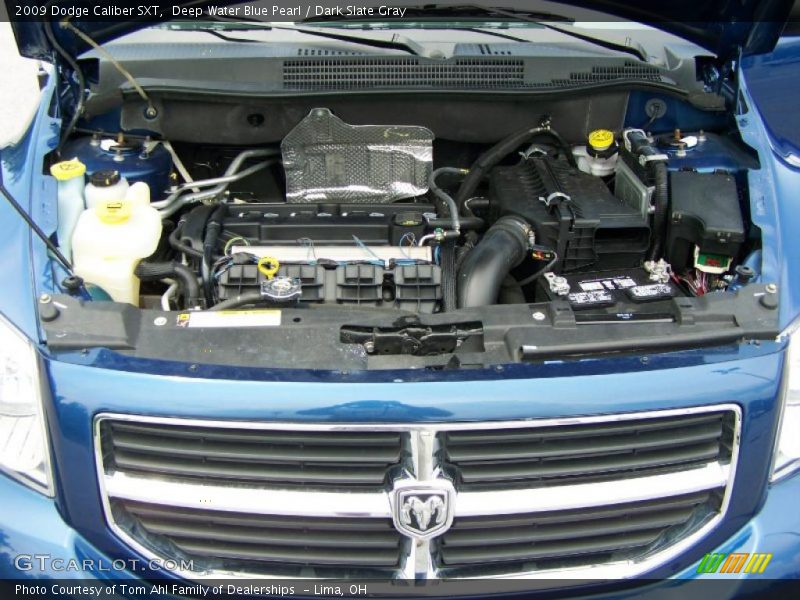 Deep Water Blue Pearl / Dark Slate Gray 2009 Dodge Caliber SXT
