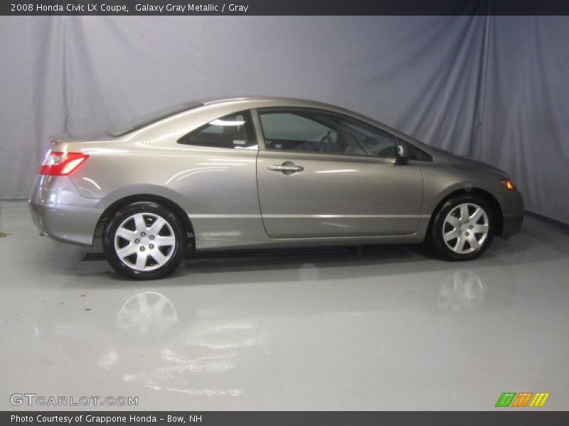 Galaxy Gray Metallic / Gray 2008 Honda Civic LX Coupe