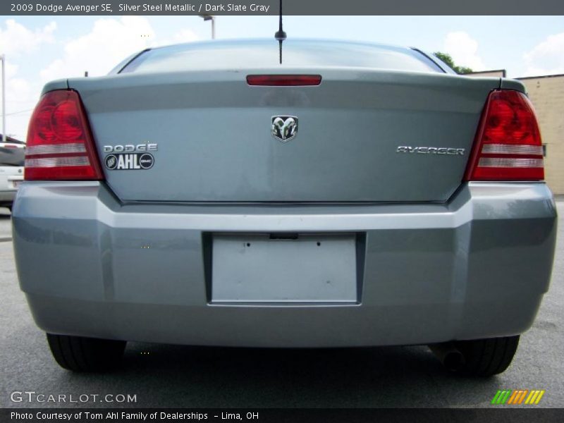 Silver Steel Metallic / Dark Slate Gray 2009 Dodge Avenger SE