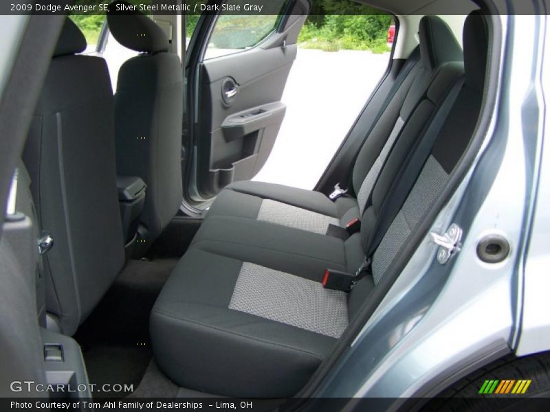 Silver Steel Metallic / Dark Slate Gray 2009 Dodge Avenger SE