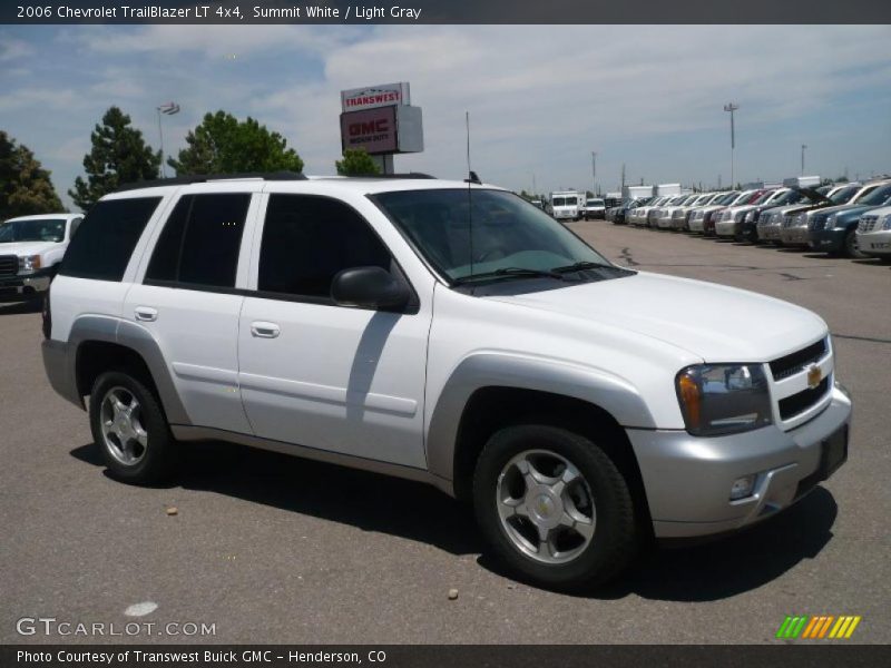 Summit White / Light Gray 2006 Chevrolet TrailBlazer LT 4x4