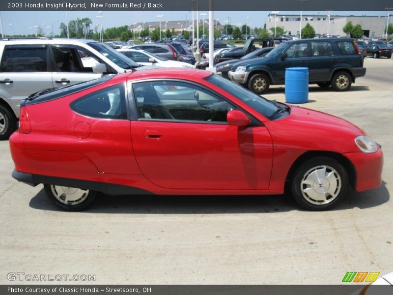 New Formula Red / Black 2003 Honda Insight Hybrid