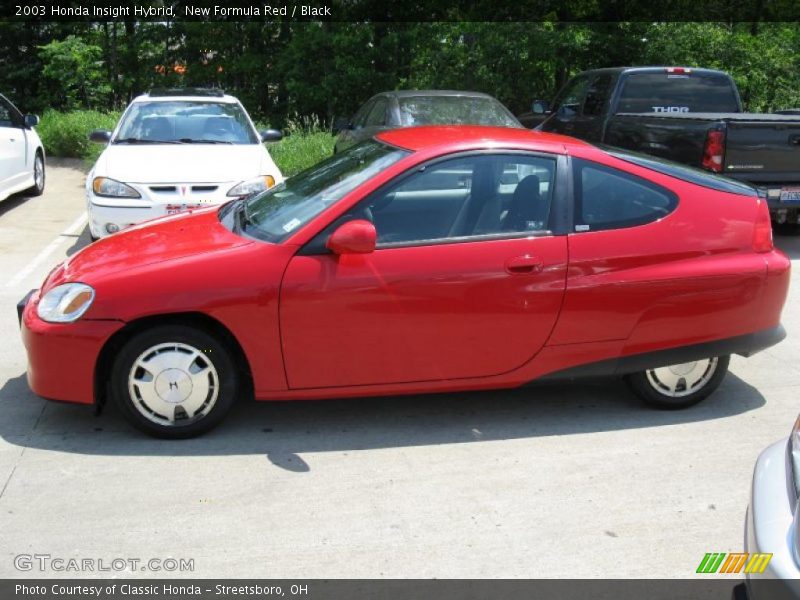 New Formula Red / Black 2003 Honda Insight Hybrid