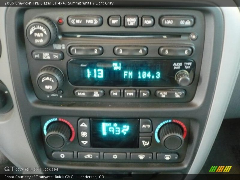 Summit White / Light Gray 2006 Chevrolet TrailBlazer LT 4x4