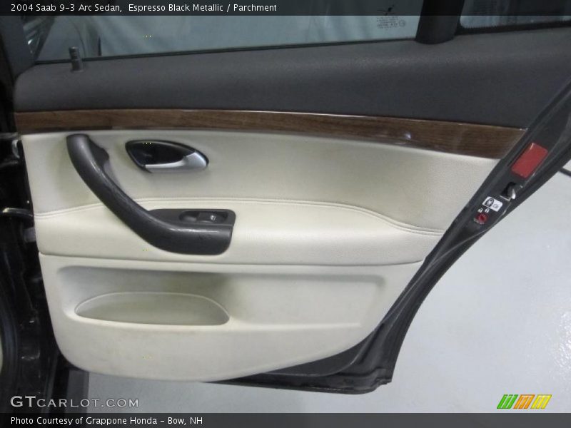 Espresso Black Metallic / Parchment 2004 Saab 9-3 Arc Sedan