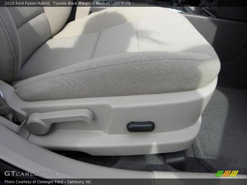 Tuxedo Black Metallic / Medium Light Stone 2010 Ford Fusion Hybrid