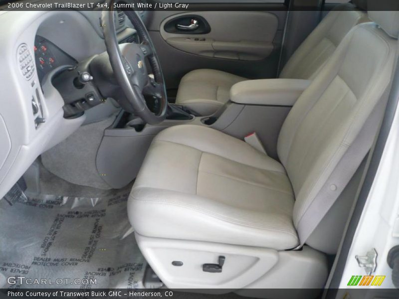 Summit White / Light Gray 2006 Chevrolet TrailBlazer LT 4x4