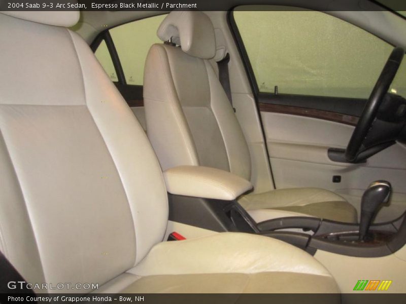 Espresso Black Metallic / Parchment 2004 Saab 9-3 Arc Sedan