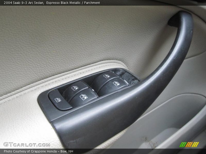 Espresso Black Metallic / Parchment 2004 Saab 9-3 Arc Sedan