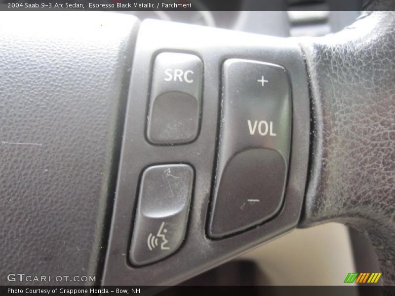 Espresso Black Metallic / Parchment 2004 Saab 9-3 Arc Sedan