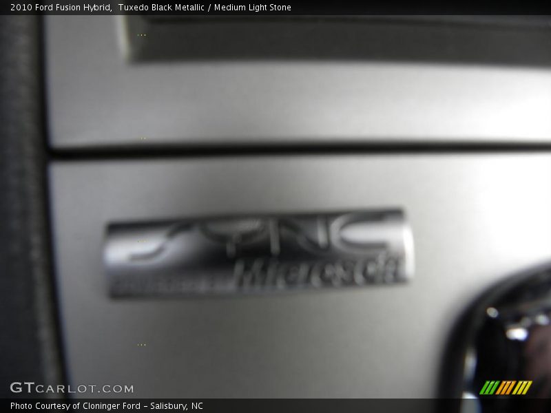 Tuxedo Black Metallic / Medium Light Stone 2010 Ford Fusion Hybrid
