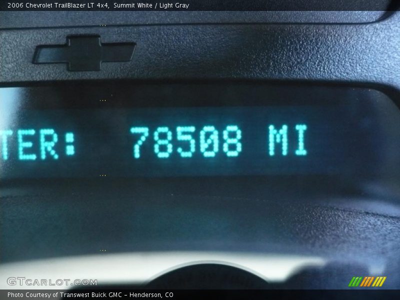 Summit White / Light Gray 2006 Chevrolet TrailBlazer LT 4x4